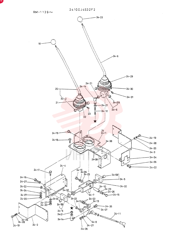 LEVER 24100J4532F2