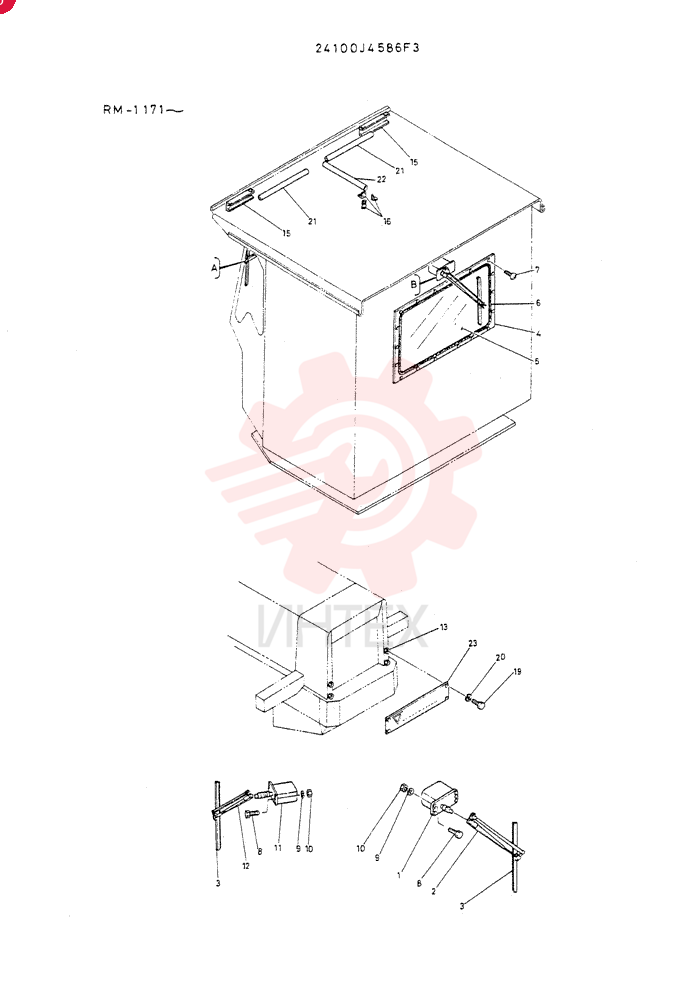 PACK, SNOW-PLOW 24100J4586F3