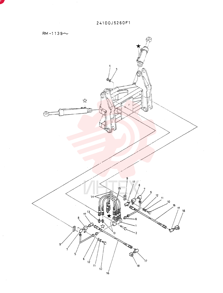 PIPING ASSY 24100J5260F1