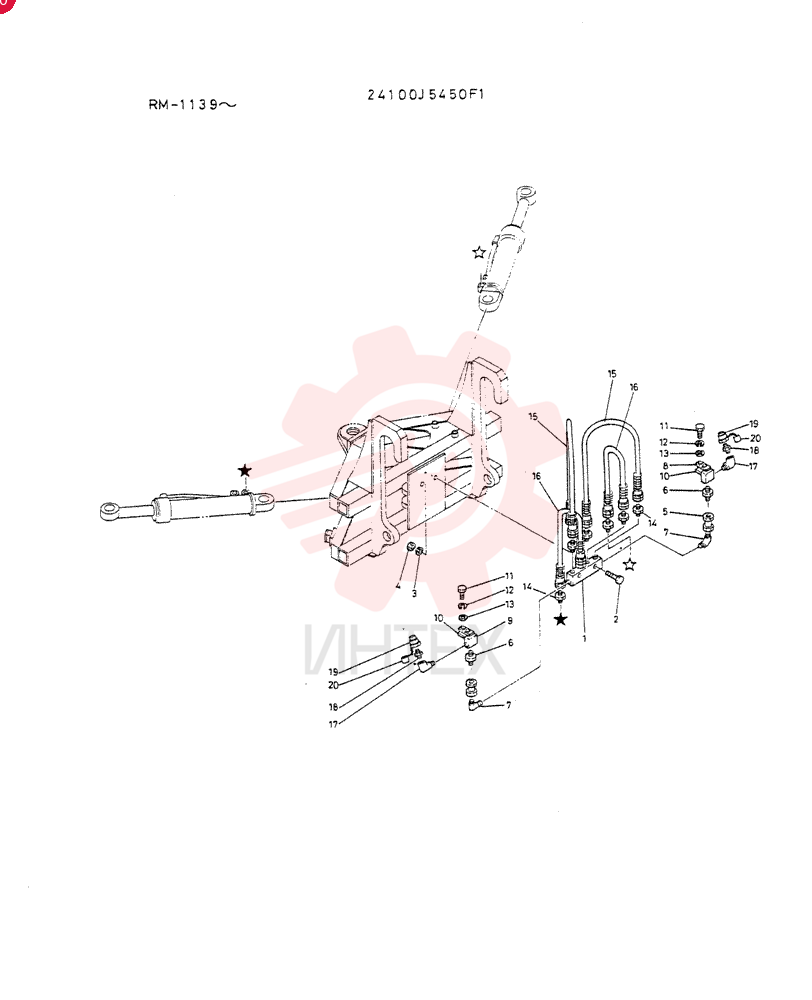PIPING ASSY 24100J54J0F1