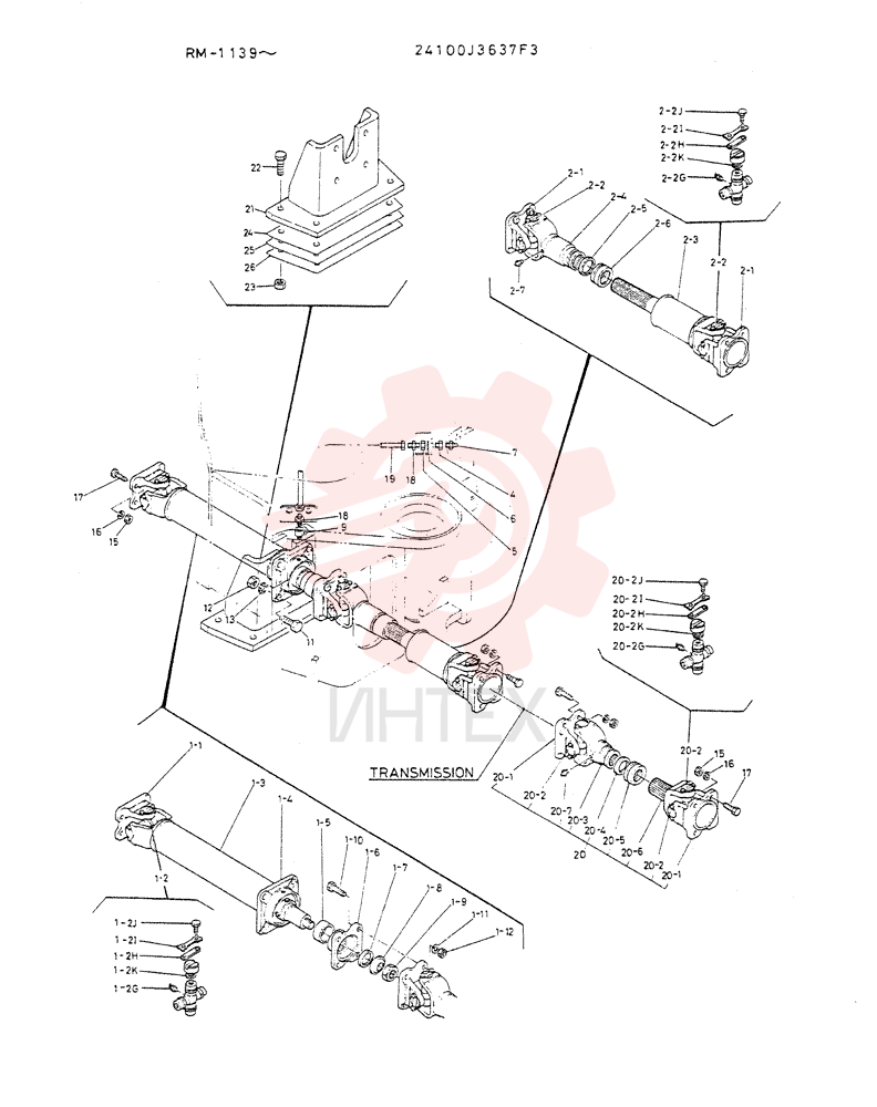 SHAFT 24100J3637F3