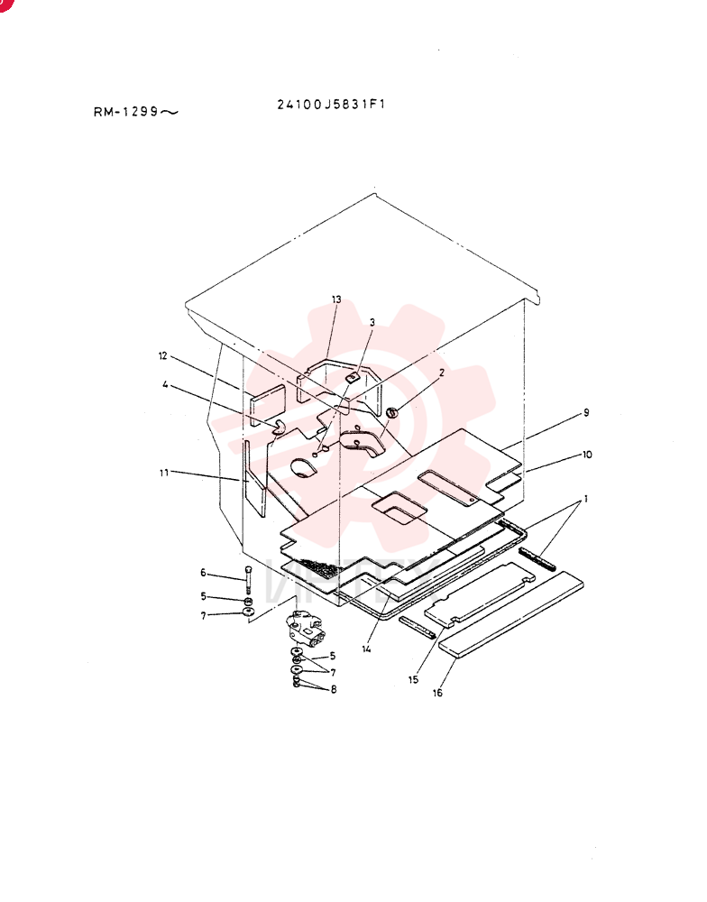 SOUND-SUPPRE. GROUP 24100J5831F1