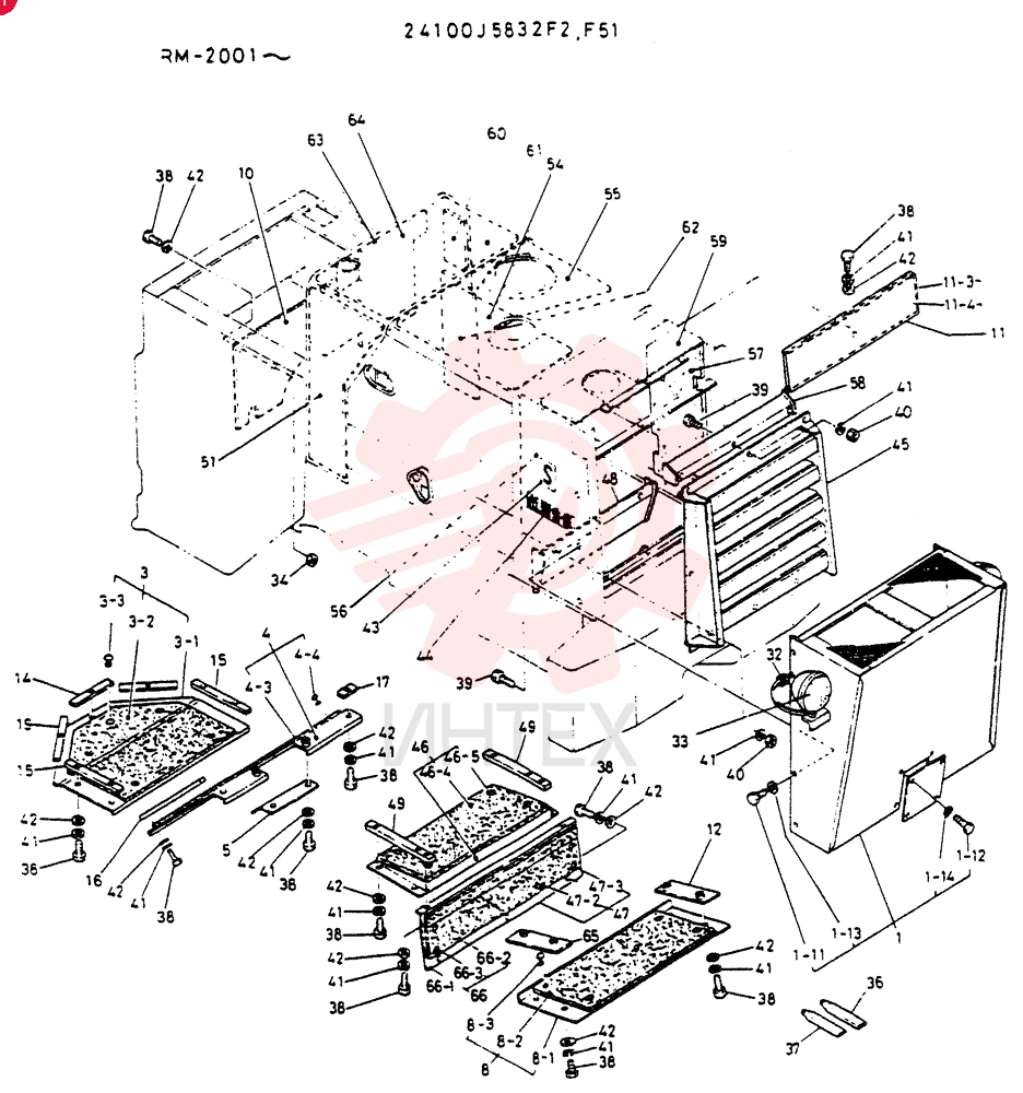 SOUND-SUPPRE, SPECT, Serial Range: RM2001-RM2057
