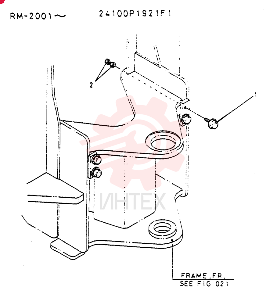 STOPPER GROUP, FRAME 24100P1921F1