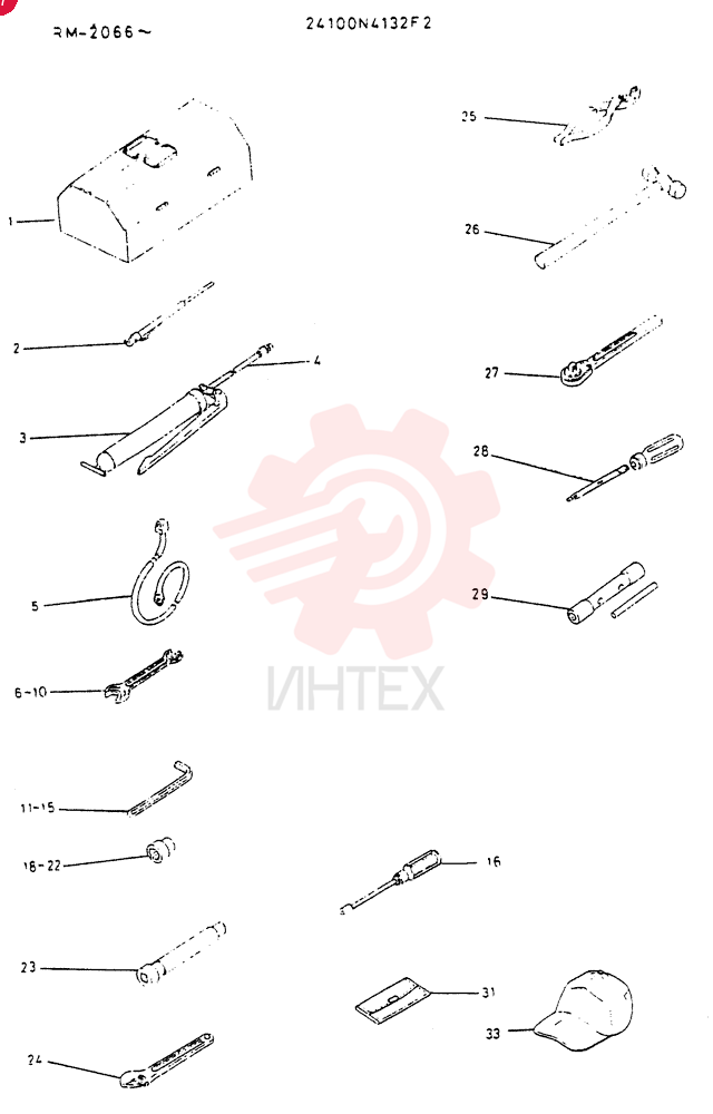 TOOL   KIT 24100N4132F2