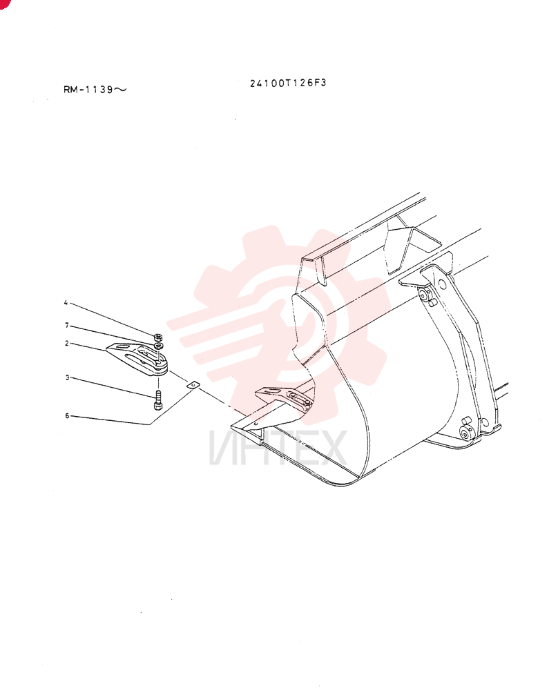 TOOTH GROUP 24100T126F3