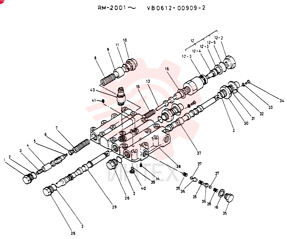 HYDRAULIC VALVE VB0612-00909-2