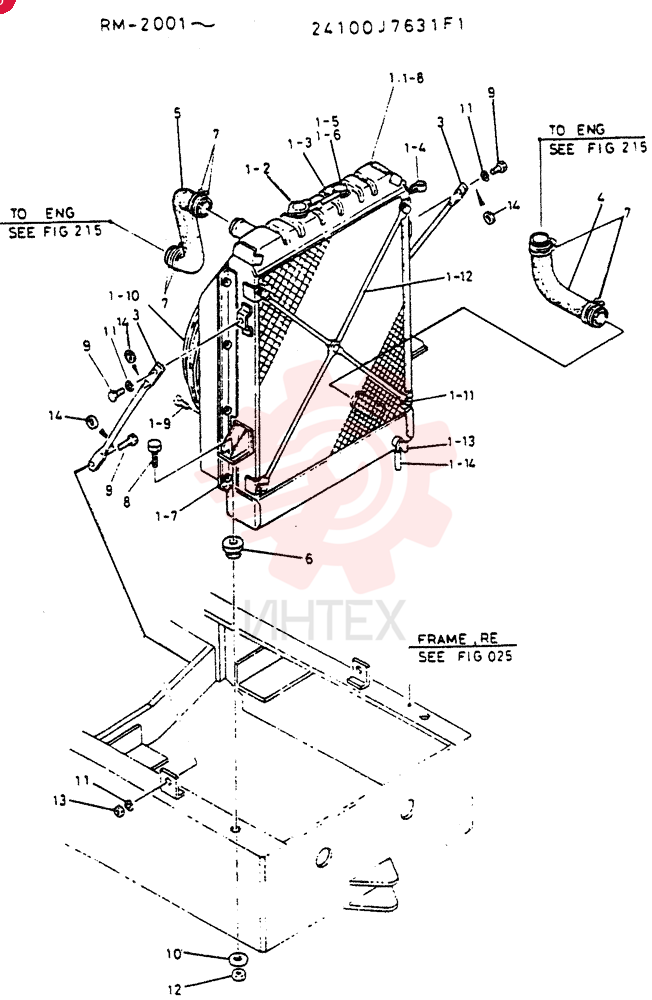 RADIATOR GROUP 24100J7631F1