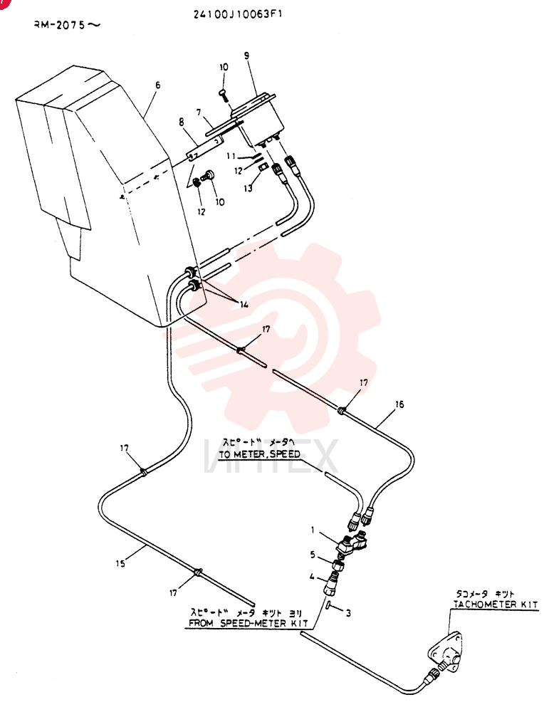TACHOGRAPH ASSY 24100J10063F1