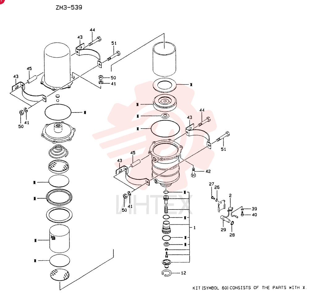 AIR DRIER ASSY  2201     to