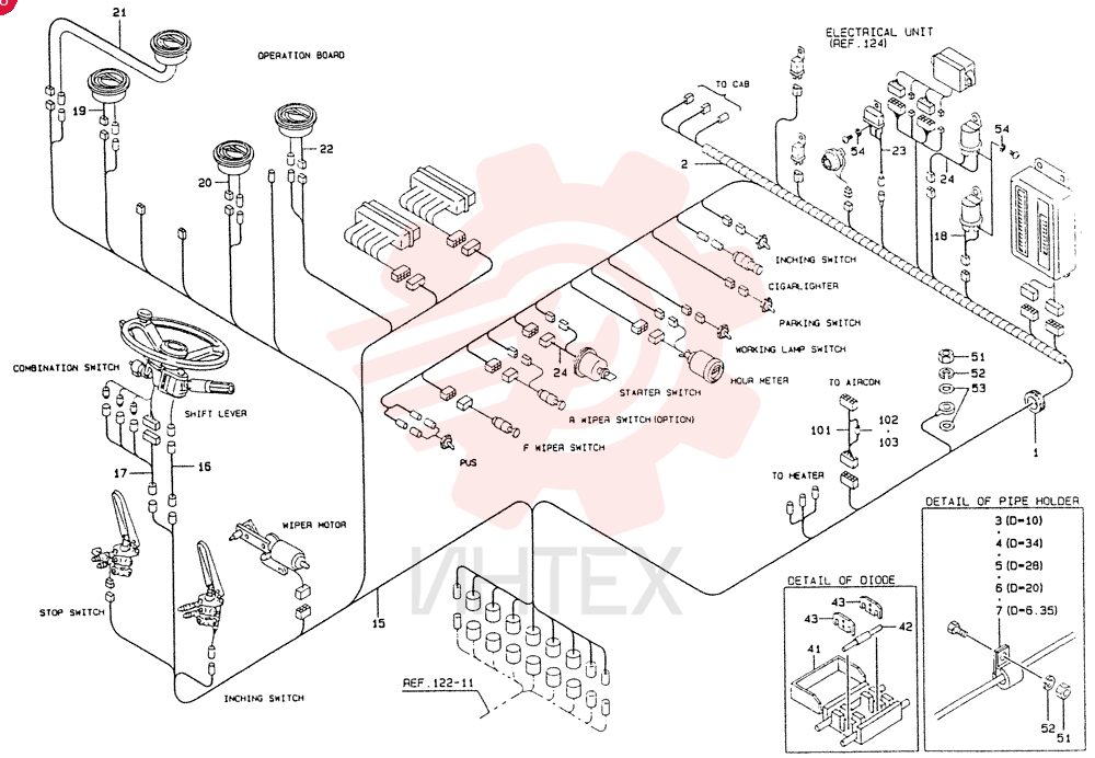 BUSHING,ELASTIC, Start Serial: 2201