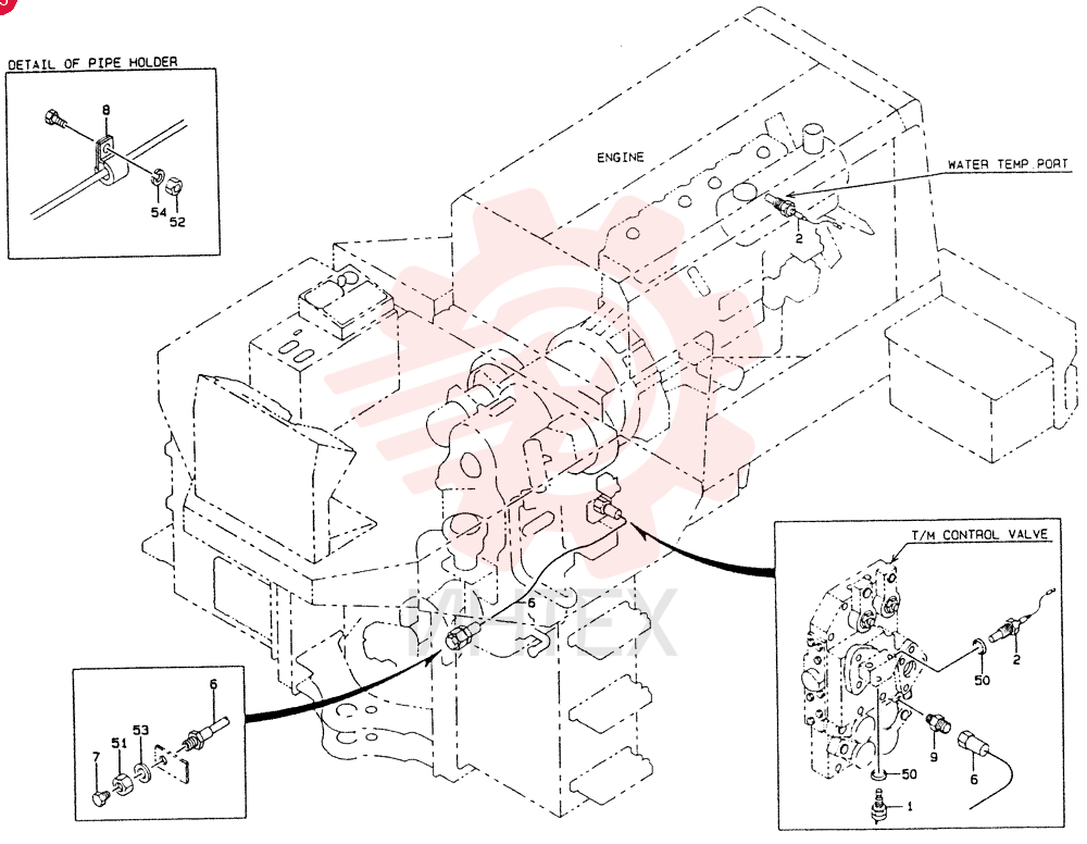 Схема (LK550) - MARK II WHEEL LOADER ASN RM2201 (1/91-12/06) 9K0372