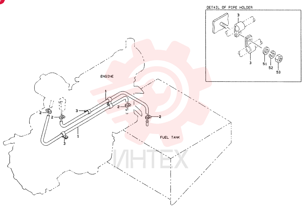 Схема (LK550) - MARK II WHEEL LOADER ASN RM2201 (1/91-12/06) 9K1758