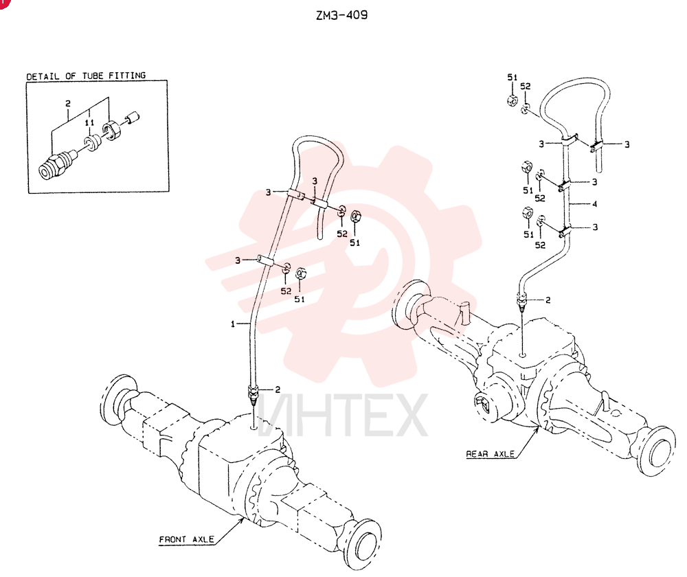 Схема (LK550) - MARK II WHEEL LOADER ASN RM2201 (1/91-12/06) 9K1752