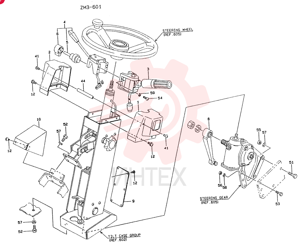 Схема (LK550) - MARK II WHEEL LOADER ASN RM2201 (1/91-12/06) 9K0073