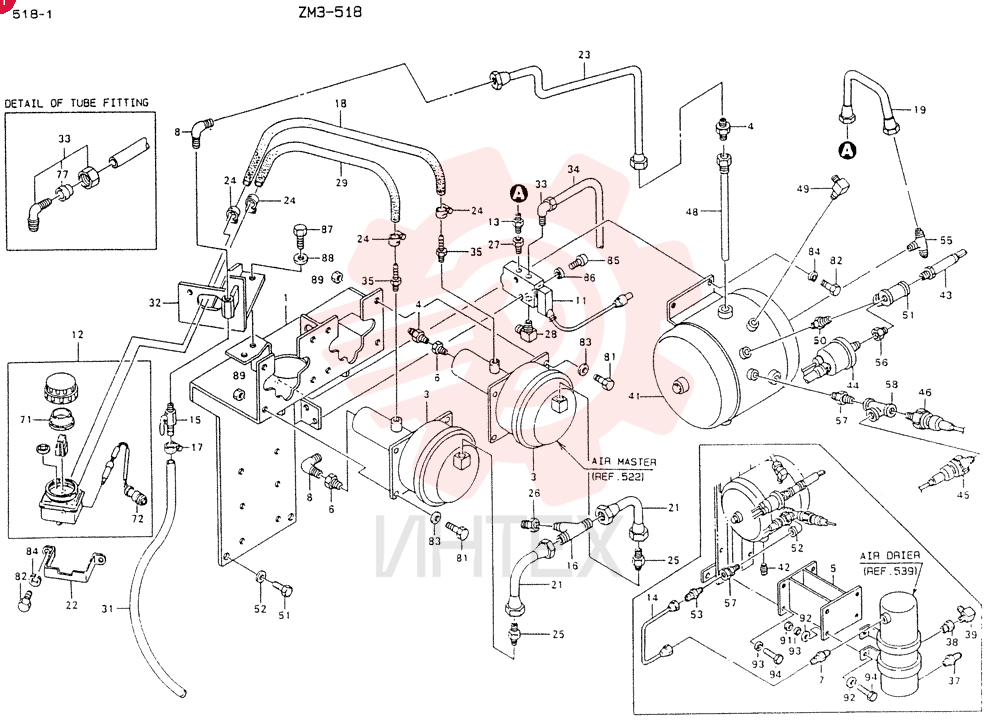 Схема (LK550) - MARK II WHEEL LOADER ASN RM2201 (1/91-12/06) 9K1057 (2)