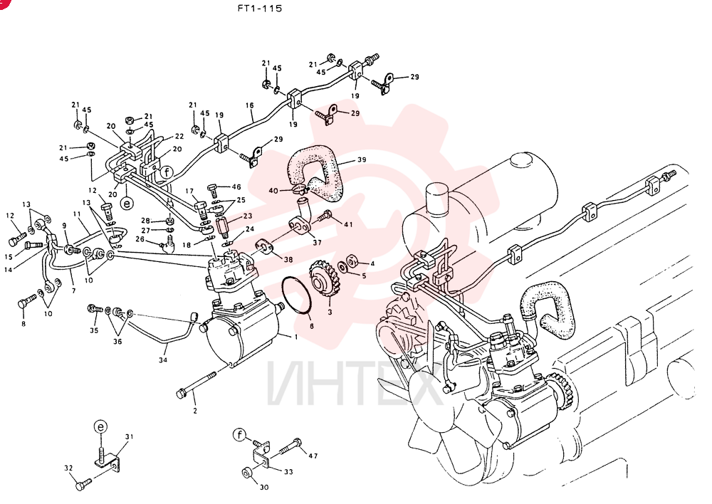 Схема (LK550) - MARK II WHEEL LOADER ASN RM2201 (1/91-12/06) 291001790 (2)