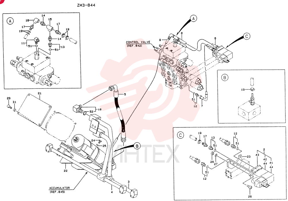 VALVE ASSY, SOLENOID, Start Serial: 2201-