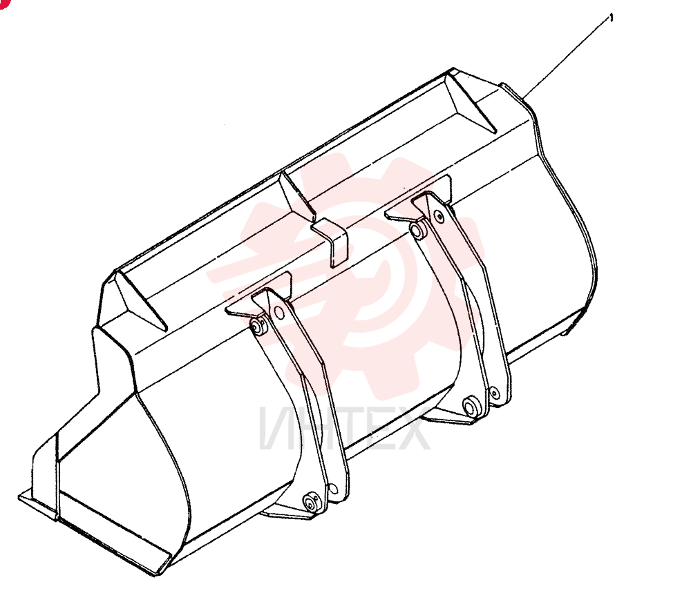 BUCKET ASSY. 2.3M