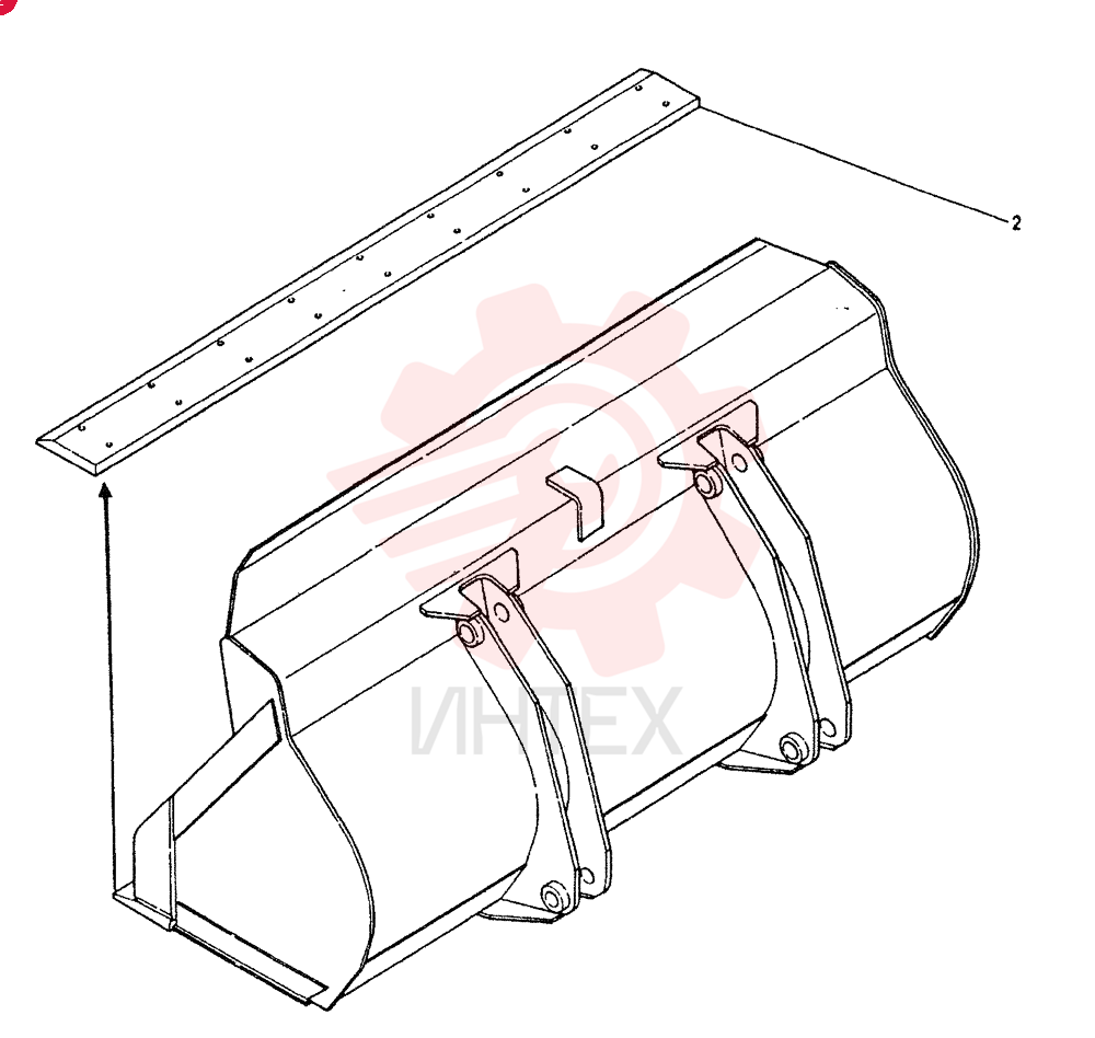 BUCKET   ASSY,  2.3M3