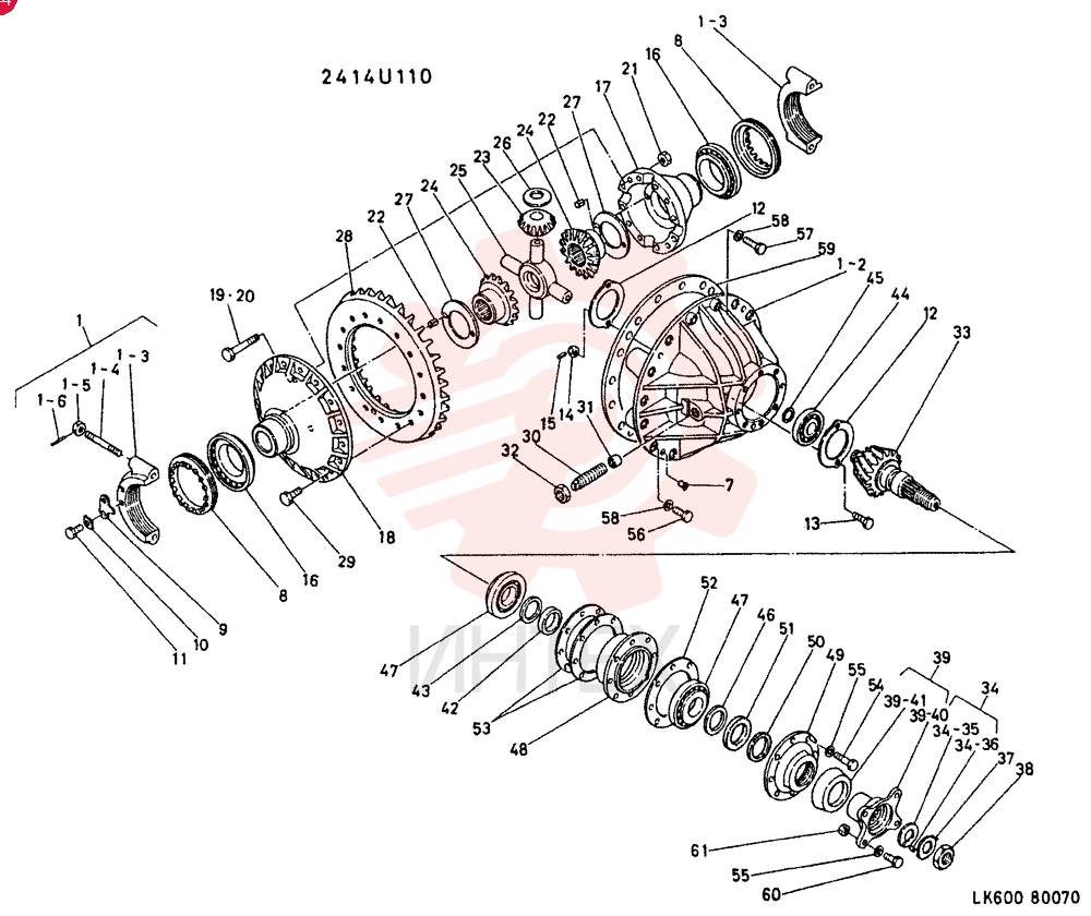 DIFFERENTIAL 2414U110