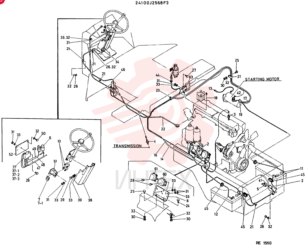 ELEC GROUP, LIGHT CONSISTS OF REF1 TO 33 24100J2569F2 (2)