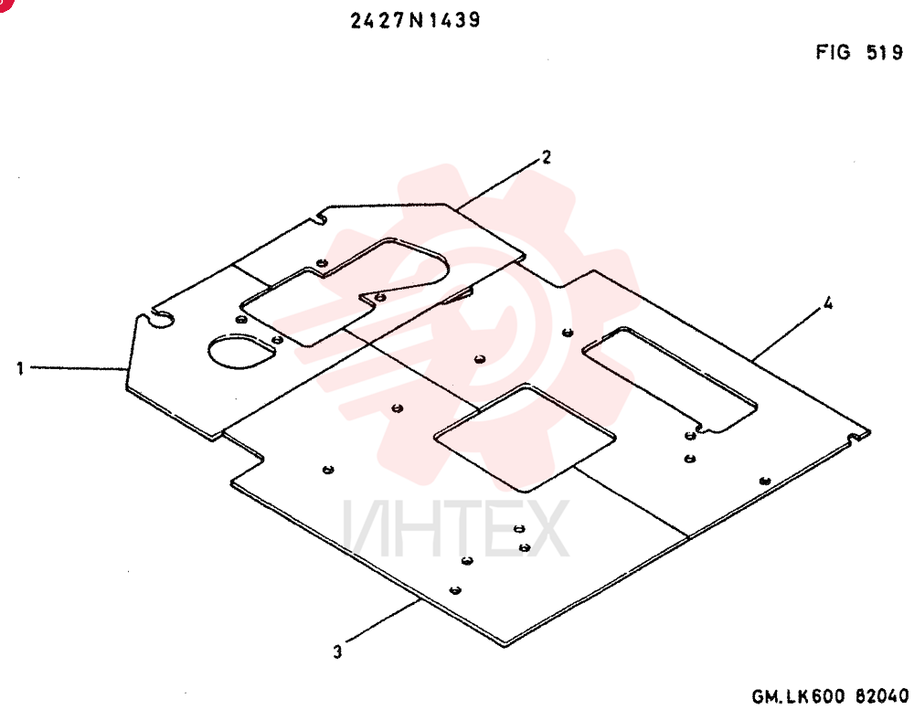 FLOOR MAT 2427N1439