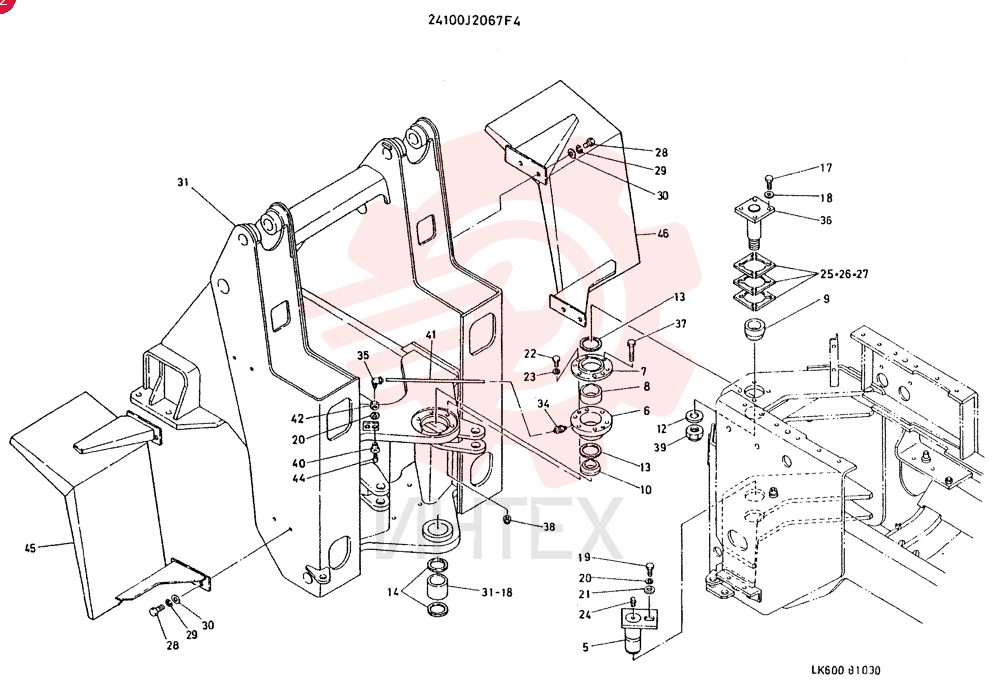 FRAME GROUP, FR. CONSISTS OF REF 5 TO 46