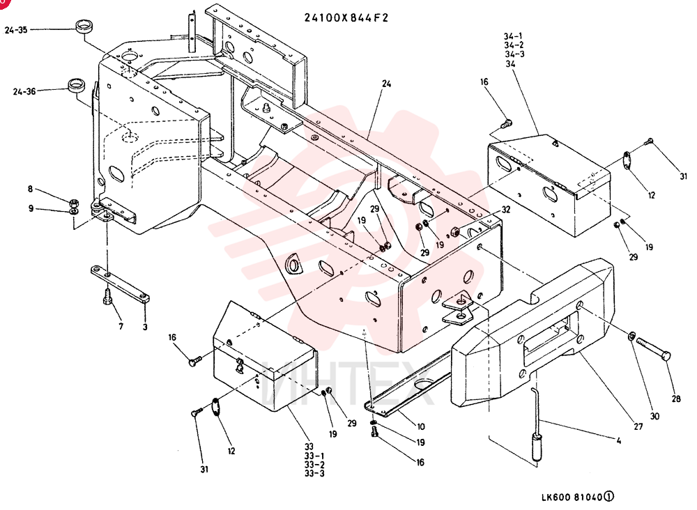 FRAME GROUP  RE. INCL.REF3 TO 34