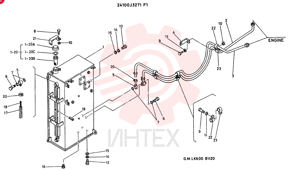 LINES, FUEL CONSISTS OF REF  1 TO 32