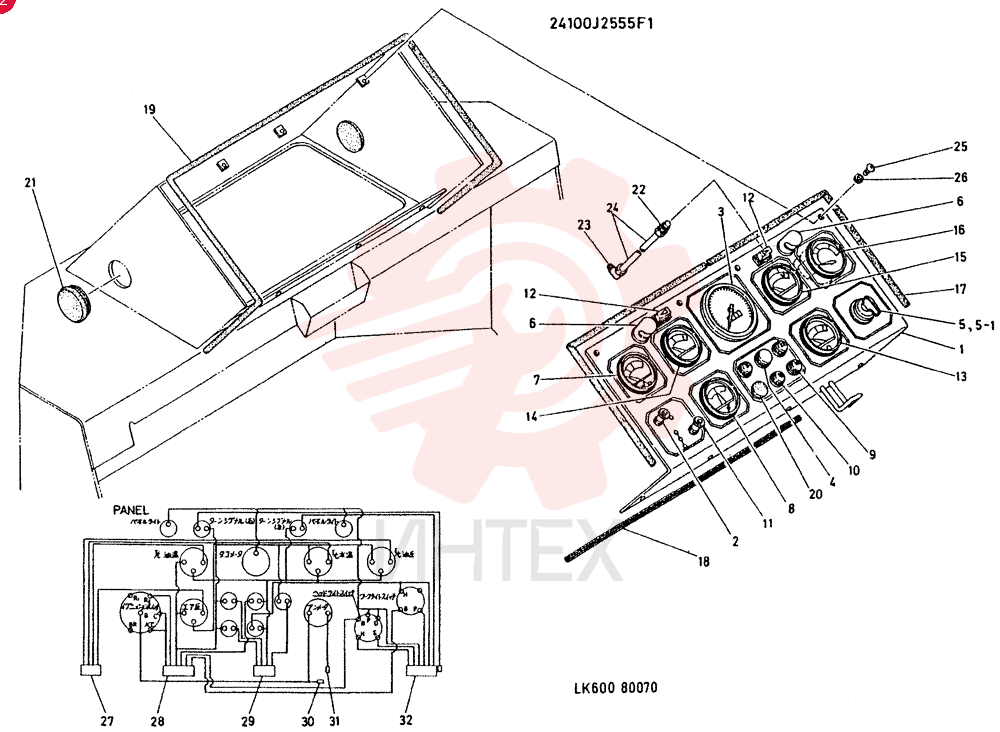 PANEL GROUP. INST    CONSISTS REF 1 TO 32(SEE.P.154A)