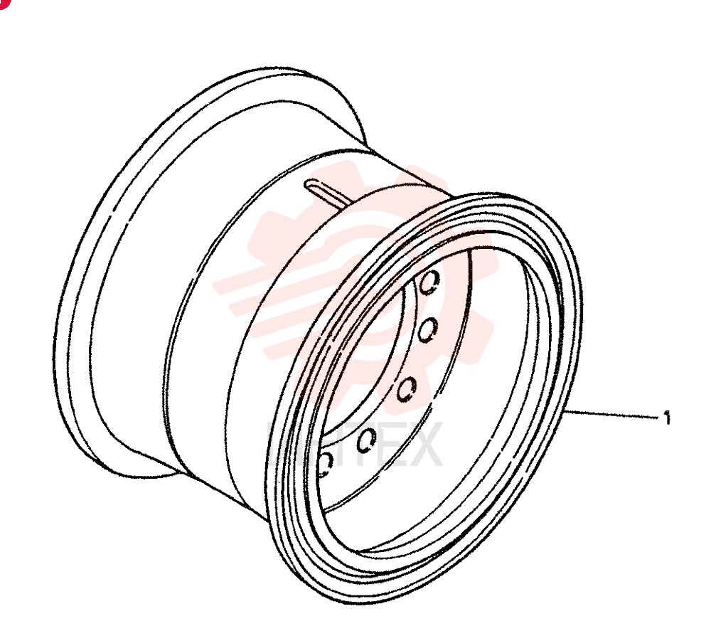 WHEEL R01753