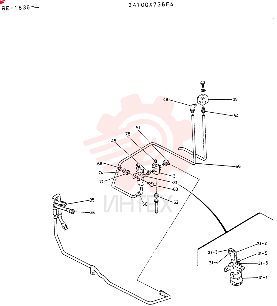 AIR-LINES, PARKING 24100X736F4