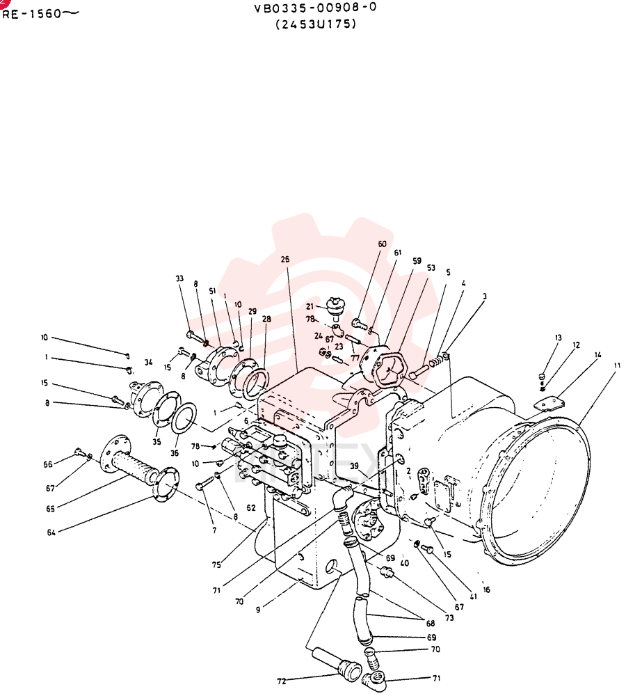 CASE   ASSY (2453U17S)