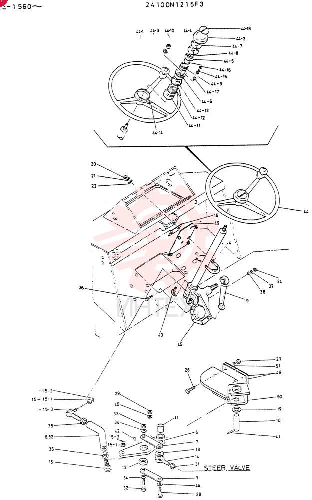 CONTROL GROUP, STEER 24100N1215F3