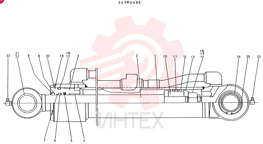 CYLINDER 2438U496