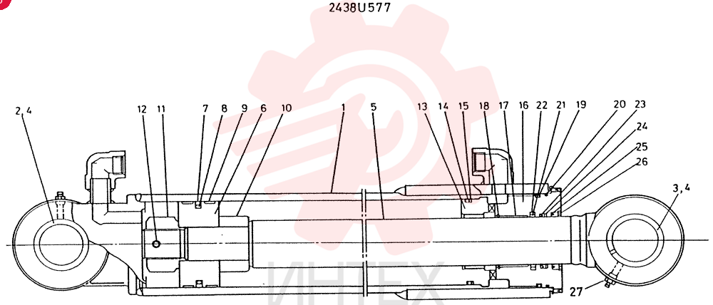 CYLINDER 2438U577