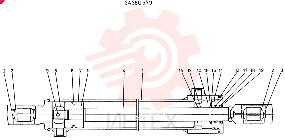 CYLINDER 2438U579