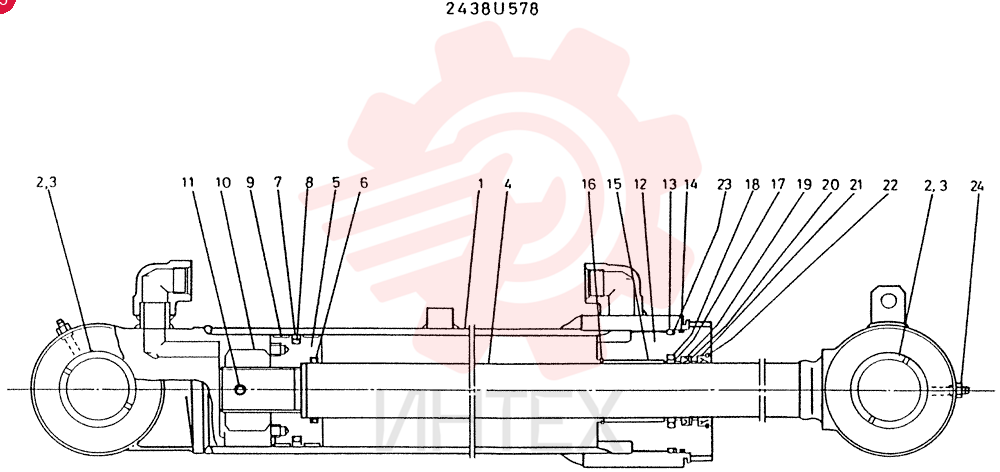 CYLINDER 2438U578