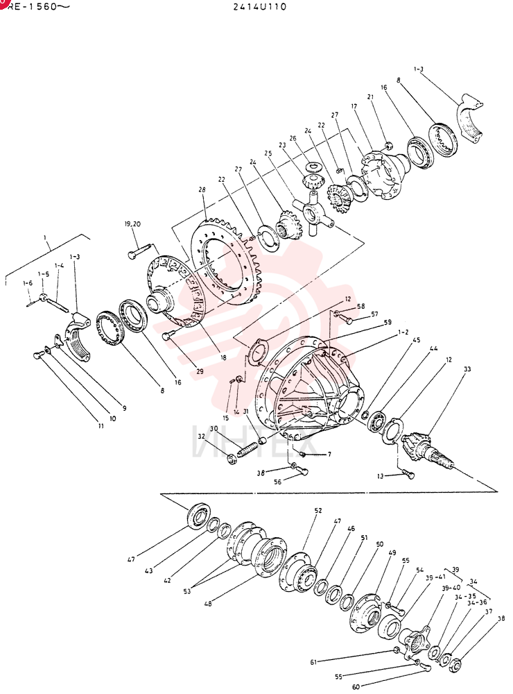DIFFERENTIAL 2414U110