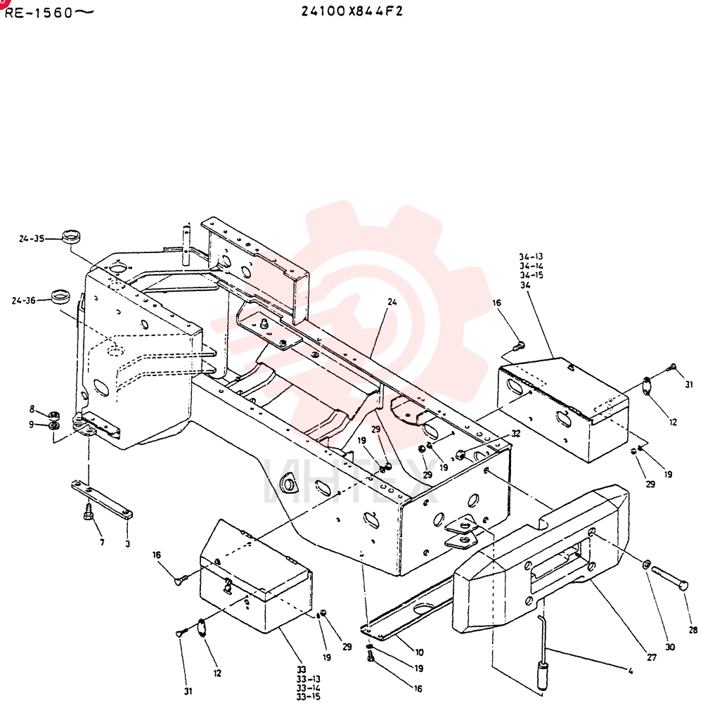 FRAME GROUP, RE. 24100X844F2