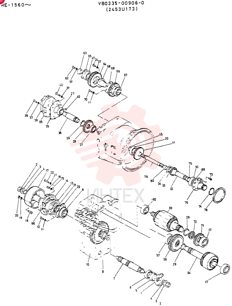 GEAR VB0335-00906-0