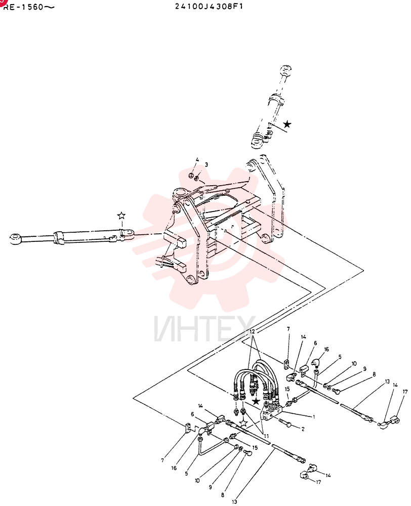 PIPING ASSY 24100J4308F1