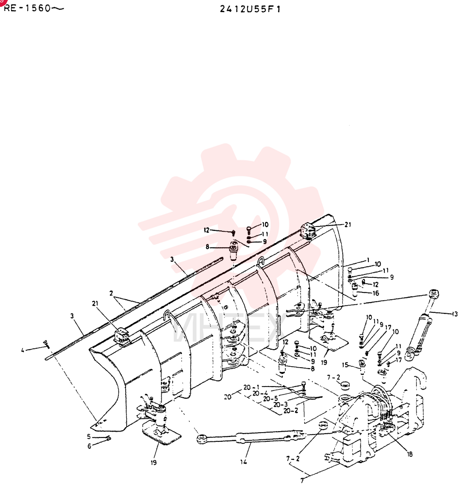 PLDW ASSY, ANG QUICK 2412U55F1