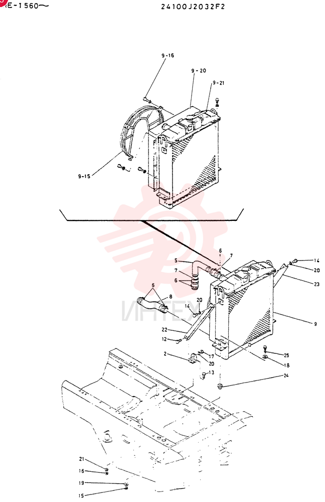 RADIATOR 24100J2032F2