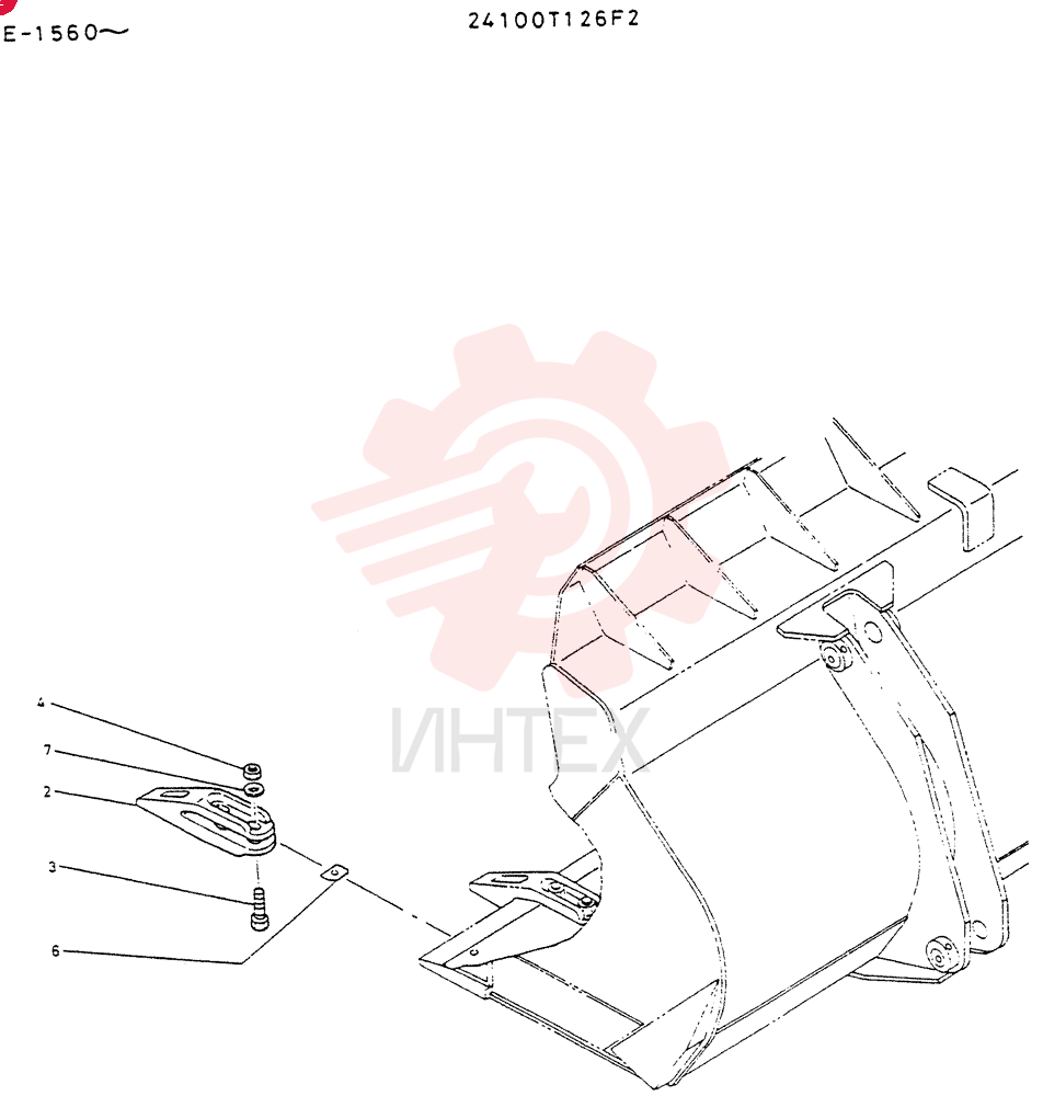 TOOTH GROUP 24100T126F2