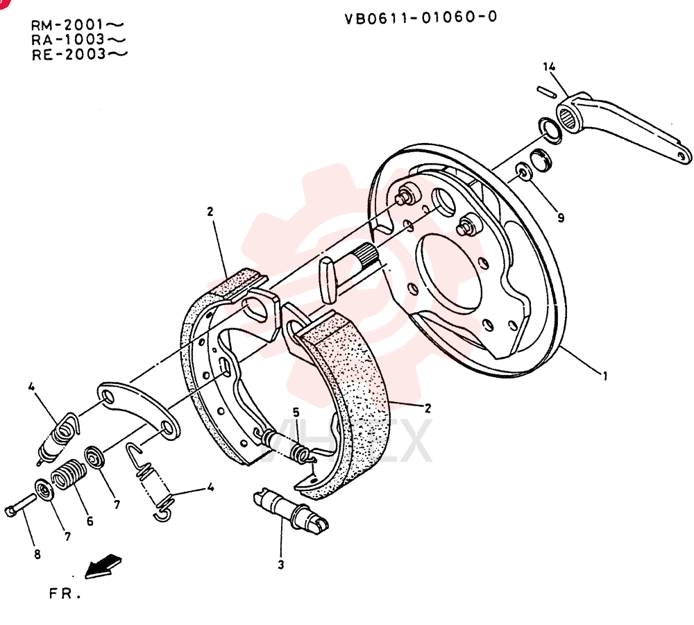 BRAKE ASSY.