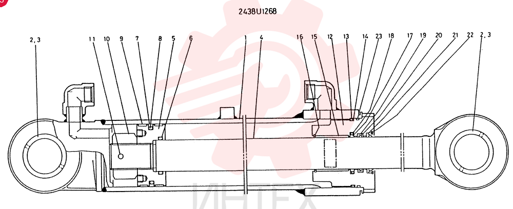 CYLINDER 2438U1268