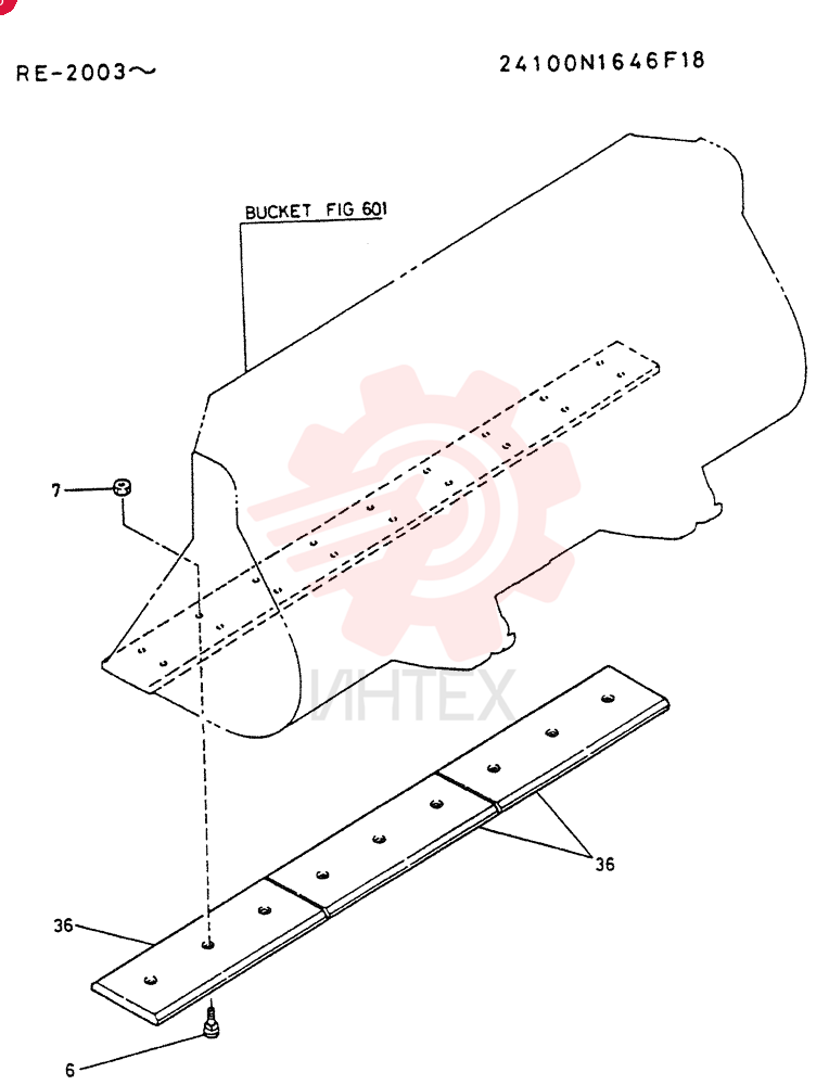 EDGE GROUP- CUTTING 24100N1646F18