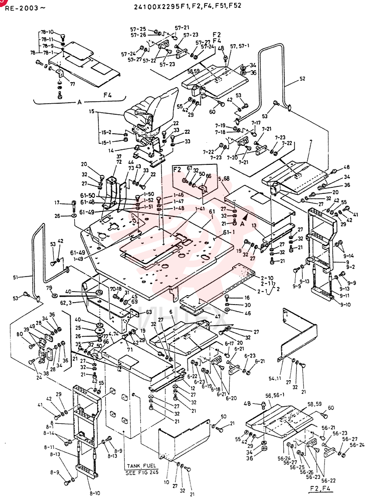 FINAL  GROUP, Serial Range: RE.2003-RE.2047